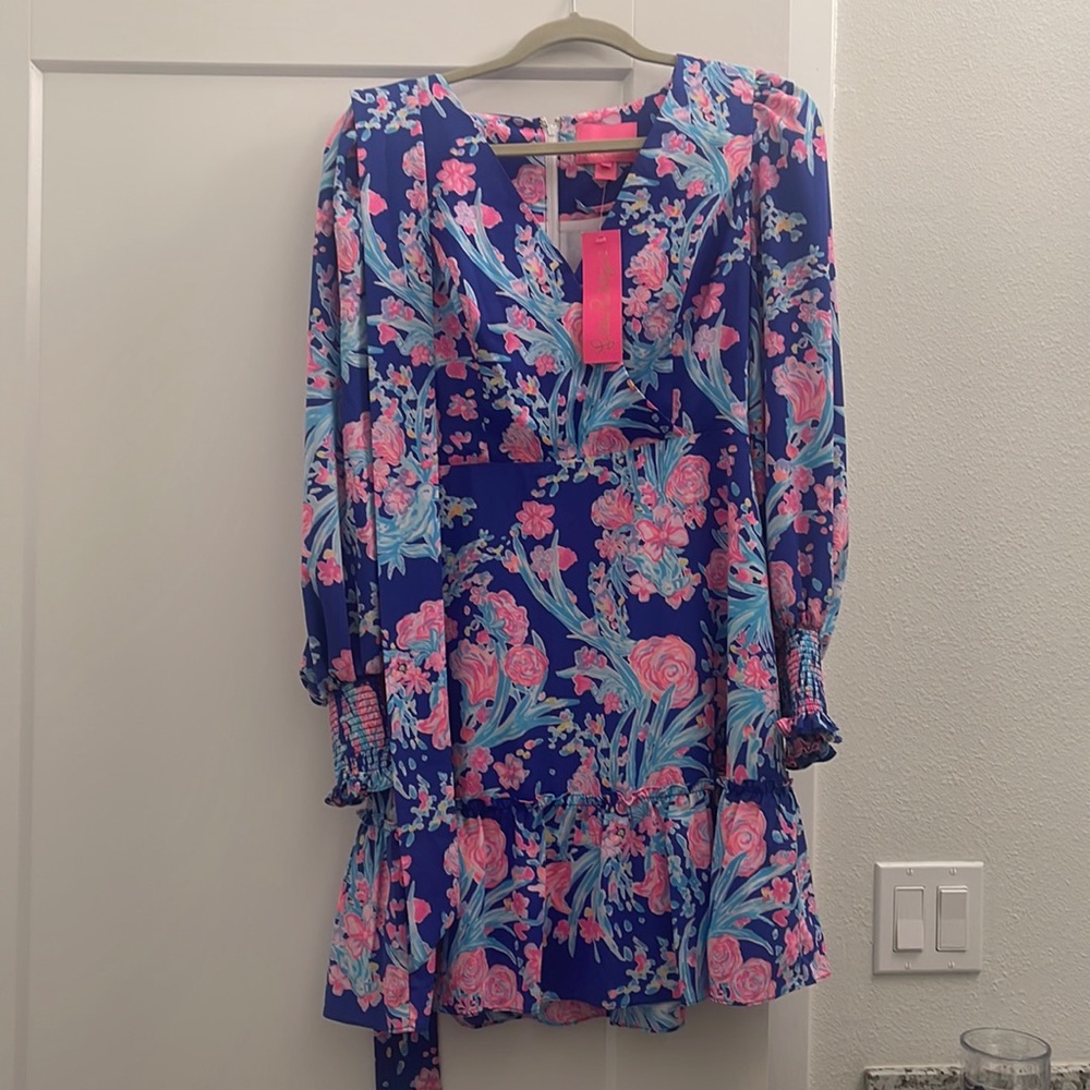 Lilly Pulitzer Rosie Stretch Dress - Corsica Blue